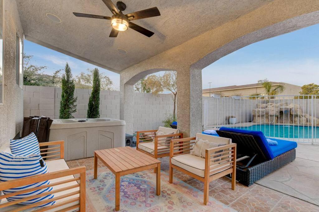 라스베이거스 Beautiful 5Br W/King Beds, Pool & Hot Tub, Games 빌라 외부 사진